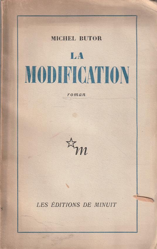 La modification - Michel Butor - copertina