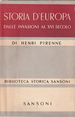 Storia d'Europa dalle invasioni al XVI secolo