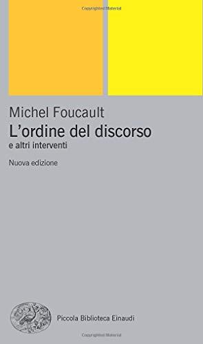 L' ordine del discorso e altri interventi - Michel Foucault - copertina