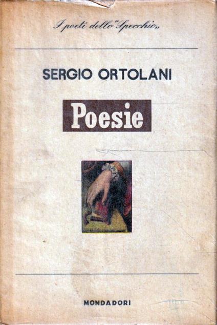 1° edizione! Poesie di Sergio Ortolani - copertina