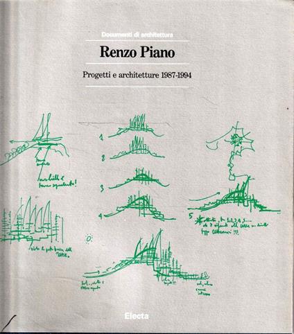 Renzo Piano : progetti e architetture 1987-1994 - copertina