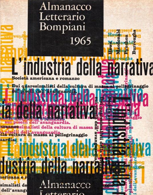 Almanacco Letterario 1965 Bompiani - copertina