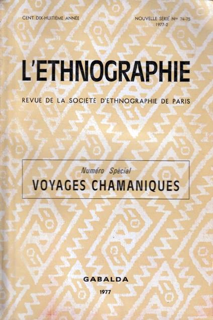 Voyages Chamaniques - copertina