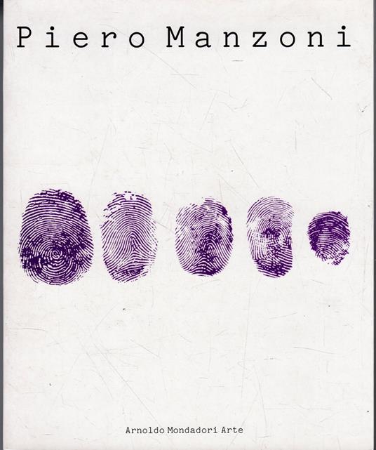 Piero Manzoni - Germano Celant - copertina