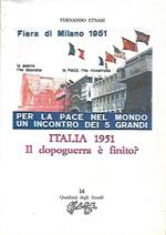Italia 1951, il dopoguerra è finito?