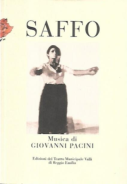 Saffo, tragedia lirica in 3 atti - Salvatore Cammarano - copertina