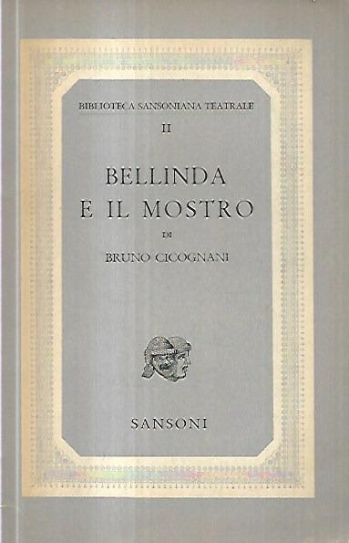 Bellinda e il mostro - Bruno Cicognani - copertina