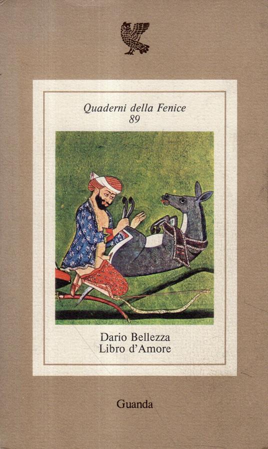 Prima Edizione! Libro d'Amore - Dario Bellezza - copertina
