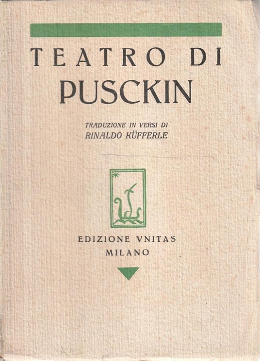 Teatro di Pusckin - copertina