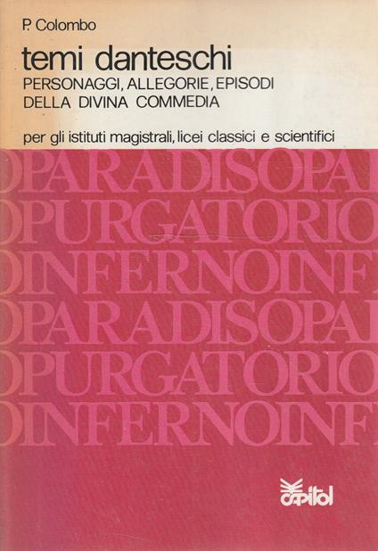 Temi danteschi. Personaggi, allegorie, episodi della Divina Commedia - copertina