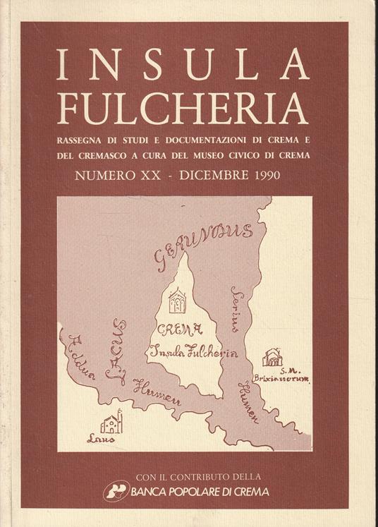 Insula Fulcheria - N. 20 - Dicembre 1990 - copertina