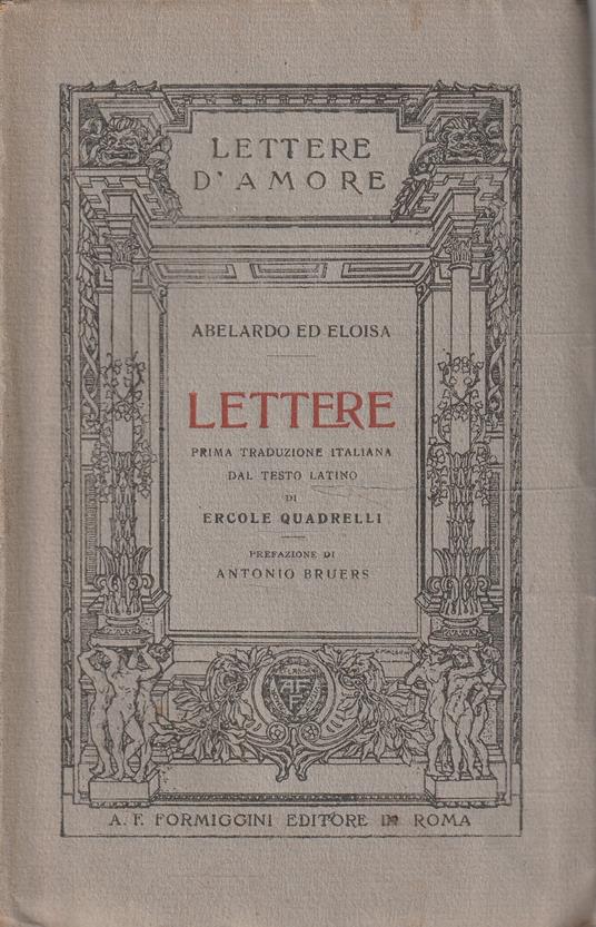 Lettere - copertina