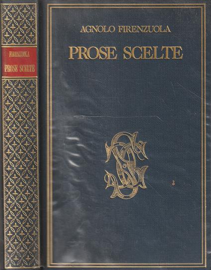 Prose scelte - Agnolo Firenzuola - copertina