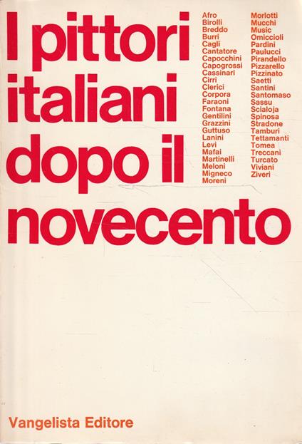 I pittori italiani dopo il Novecento - copertina