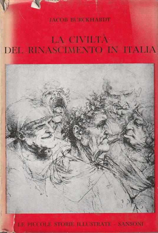 La civiltà del rinascimento in Italia - Jacob Burckhardt - copertina