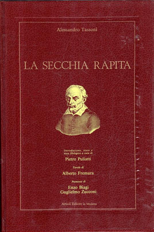 La Secchia Rapita - Alessandro Tassoni - copertina