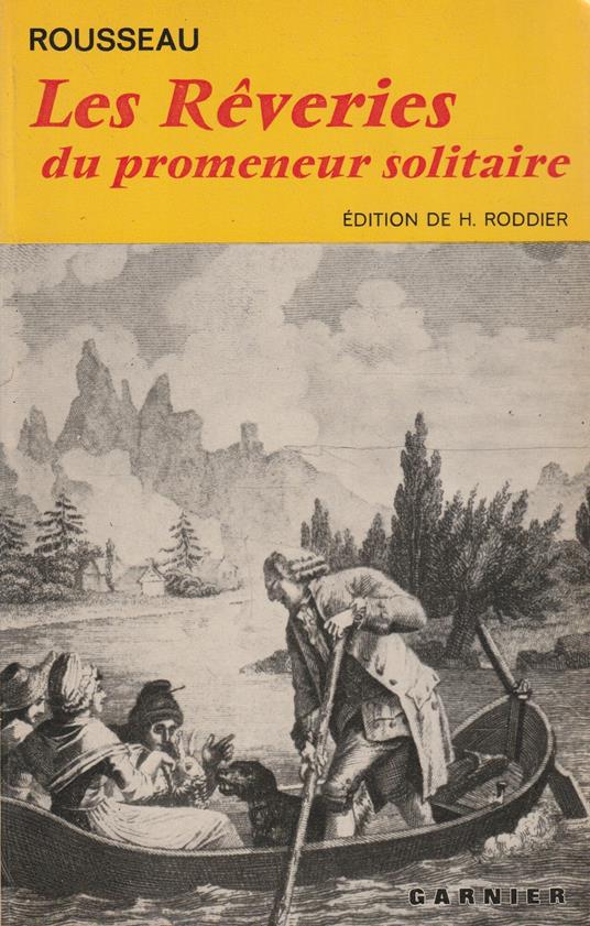 Les Reveries du promeneur solitaire - Jean-Jacques Rousseau - copertina