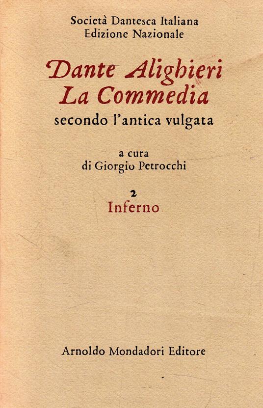 La Commedia: Inferno - Dante Alighieri - copertina