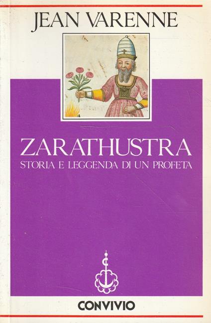 Zarathustra : storia e leggenda di un profeta - Jean Varenne - copertina