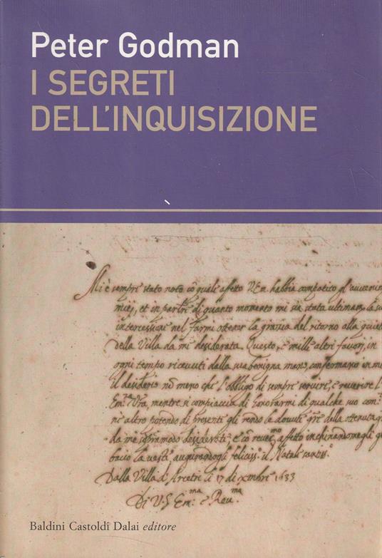 I segreti dell'inquisizione - copertina