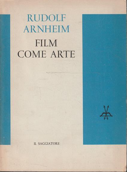 Film come arte - Rudolf Arnheim - copertina