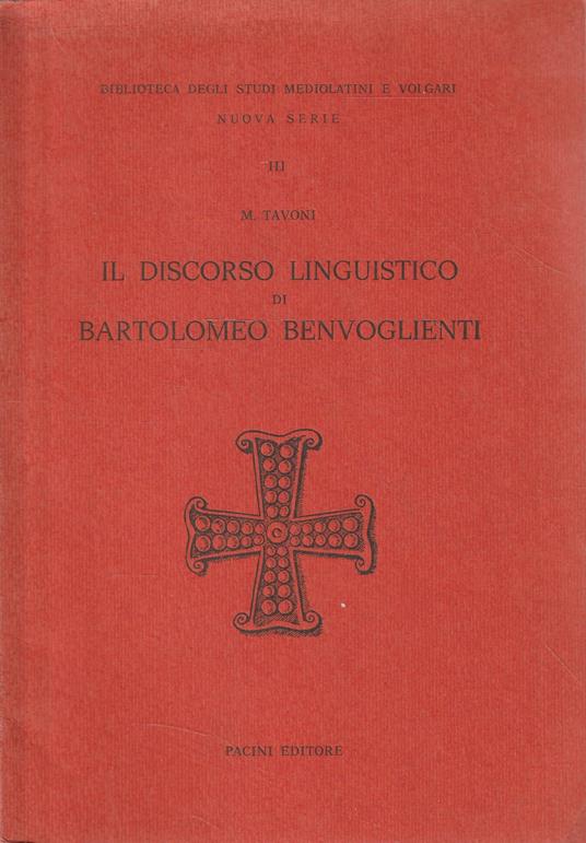 Autografato! Il discorso linguistico di Bartolomeo Benvoglienti - copertina