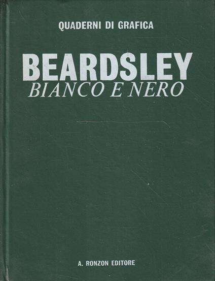 Bianco e nero di Aubrey Beardsley - copertina