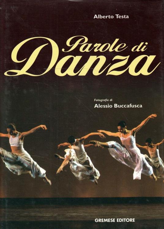 Parole di danza - copertina