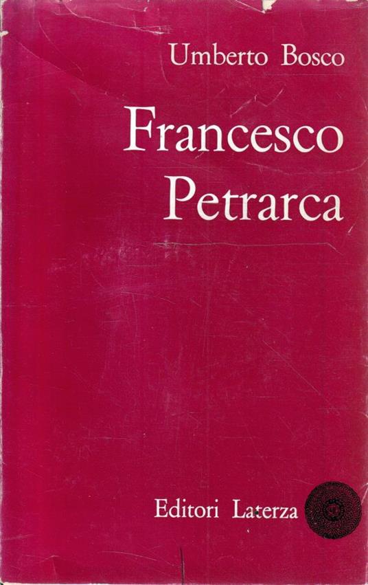 Francesco Petrarca - Umberto Bosco - copertina