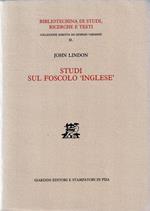 Studi sul Foscolo 