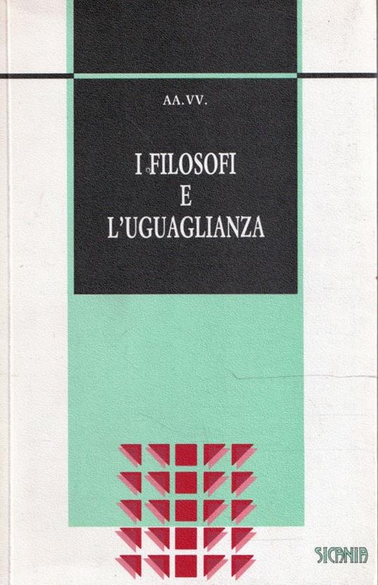 I filosofi e l'uguaglianza - I - copertina