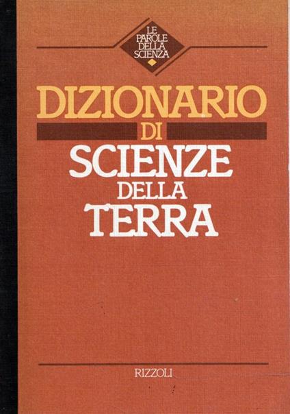 Dizionario di Scienze della Terra - copertina