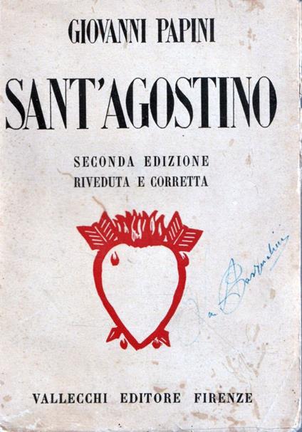 Sant'Agostino - Giovanni Papini - copertina