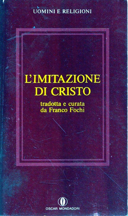 L' imitazione di Cristo - da Kempis Tommaso - copertina