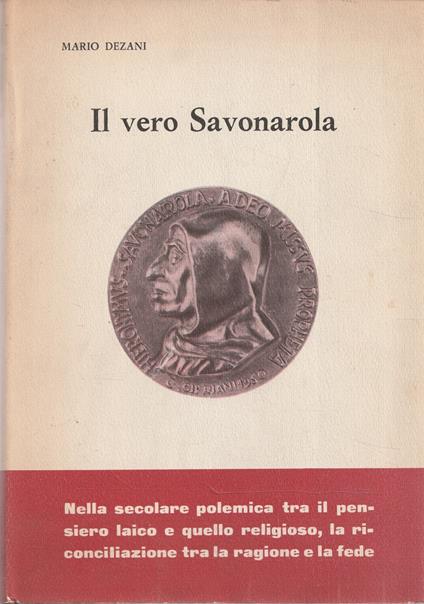 Il vero Savonarola - copertina