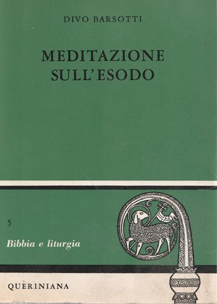 Meditazione sull'Esodo - Divo Barsotti - copertina