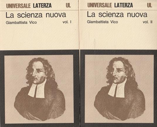 La scienza nuova. Giusta l'edizione del 1744 (2 volumi) - Giambattista Vico - copertina