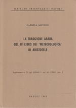 La tradizione araba del IV Libro dei 