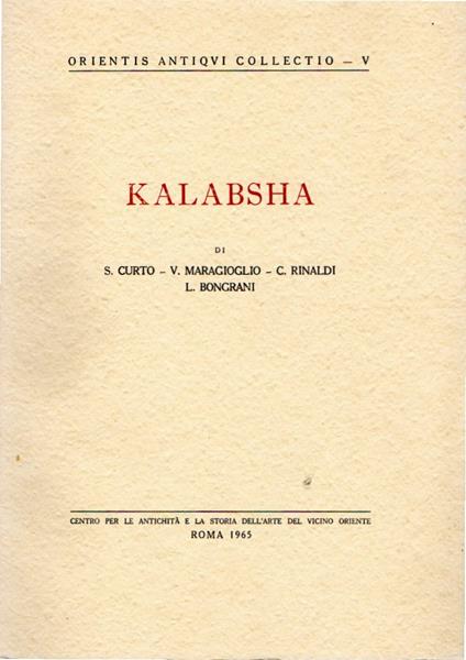 Kalabsha - copertina