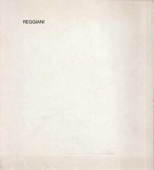 Reggiani - copertina