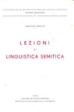 Lezioni di Linguistica Semitica