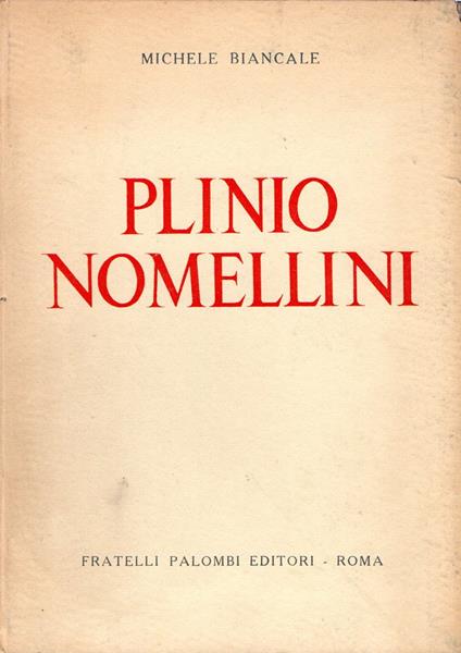 Plinio Nomellini - Michele Brancale - copertina