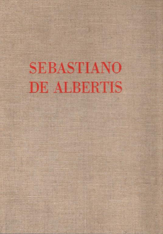 Sebastiano De Albertis - Giorgio Nicodemi - copertina
