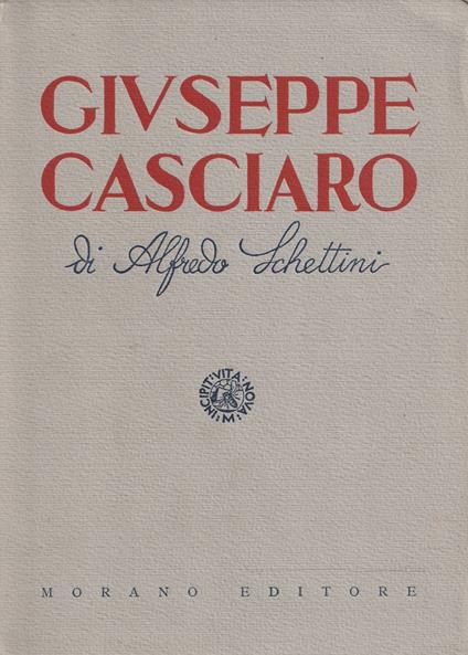 Giuseppe Casciaro - Alfredo Schettini - copertina