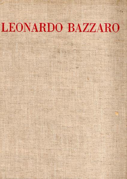 In memoria di LEONARDO BAZZARO - copertina