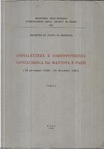 Archivio di Stato di Mantova: Copialettere e corrispondenza gonzaghesca da Mantova e Paesi (28 novembre 1340-24 dicembre 1401)