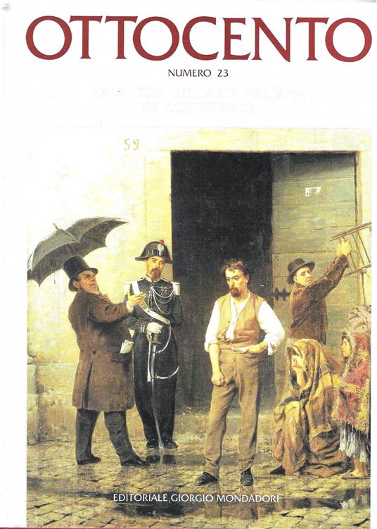 Ottocento numero 23 . Catalogo dell'arte italiana dell'Ottocento - copertina