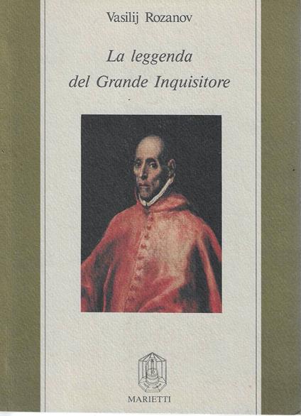 La leggenda del Grande Inquisitore - Vasilij Rozanov - copertina