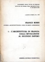 L' architettura in Francia dalla Rivoluzione al Secondo Impero (vol. 1)