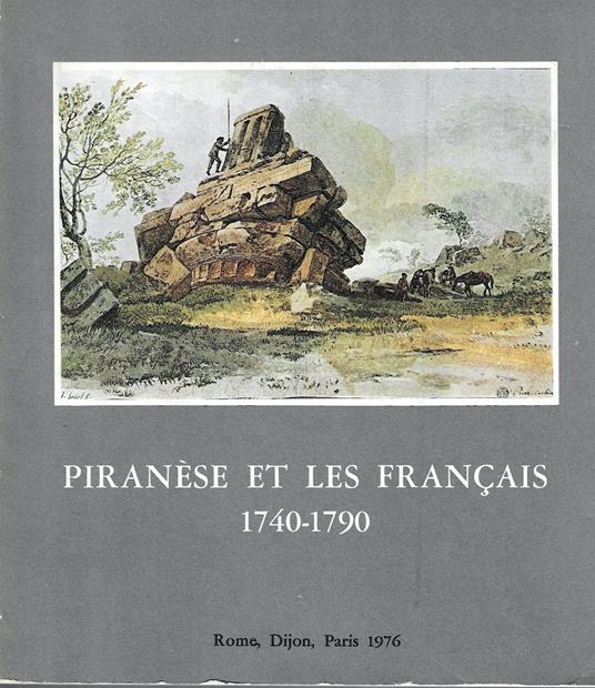 Piranèse et le francais 1740-1790 - copertina